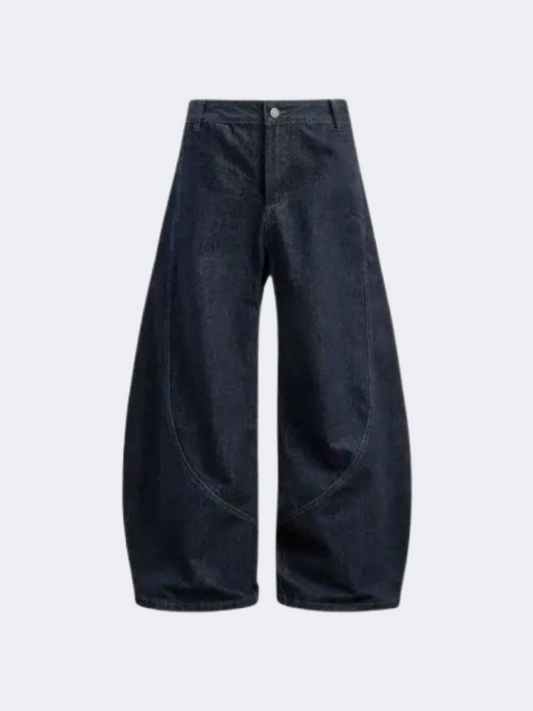 커브드 생지 데님