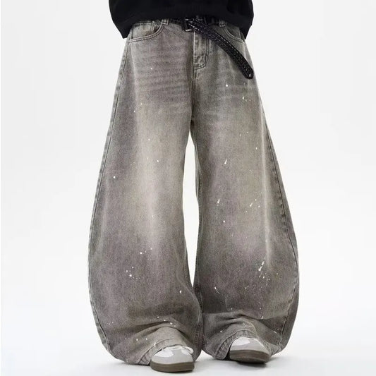 커브드 화이트 데님